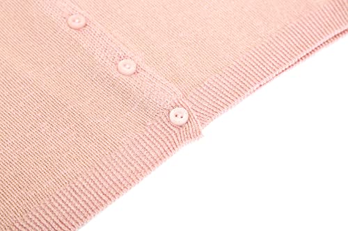 Lilax Girls’ Knit Long Sleeve Sparkle Cardigan Sweater4