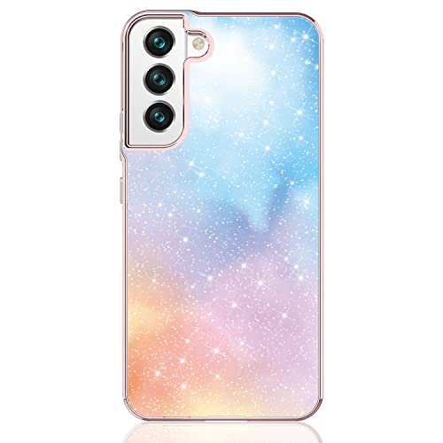 Coque Samsung Galaxy S23 Plus ultra transparente antichoc laser rose bleu - 4