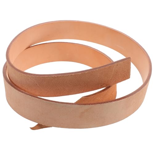 Fake Leather Strap for Crafts Thick Cuttable Handmade Full Grain Faux Leather Strips for Belts and Garden Tools Wide