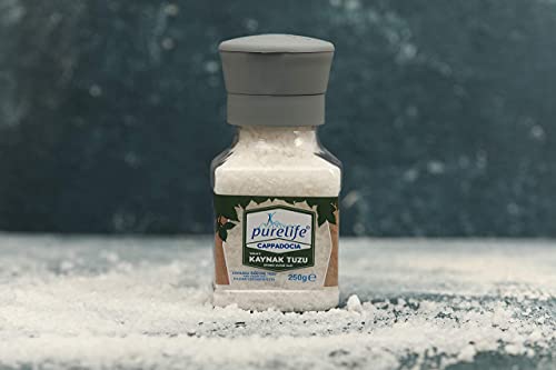Purelife Aegean Sea Salt Iodized Kosher Unrefined And Cappadocian Spring Kosher Salt Coarse Unrefined #TOP7