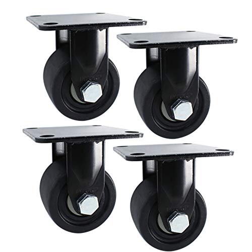 Roulettes pivotantes de 50 mm pour aménagement atelier et maison