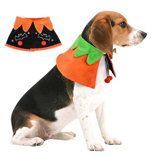 Capa para perro Halloween tamaño M Naranja