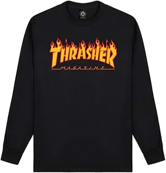 Amazon | スラッシャー THRASHER サーマル ロンT SK8 GOAT