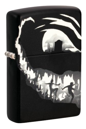 Image of Zippo Devil Dance Design 540 Color Glow in the Dark Pocket Lighter