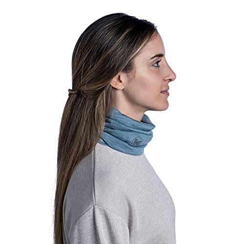 Image of Buff Lightweight Merino Wool Neck Gaiter, 100% Ethically Sourced Wool,Versatile, Temperature Regulating Face Mask