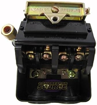 lefoo 22 Amp 145-175 PSI Air Compressor Pressure Switch Control w/All Metal Housing