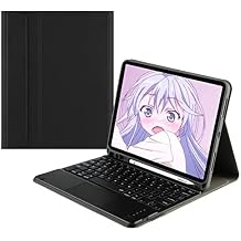 Galaxy Tab S7 11 inch 2020 SM-T870 SM-T875 SM-T878 Touch Keyboard Cover Magnetic Detachable with S Pen Holder Color Bluetooth Keyboard case Galaxy Tab S7, Black