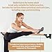 4FT Ballet Barre Wall Mount, Ballet Barre for Home, Ballet Barre, Freestanding Ballet Barre for Home Adult, Ballet Bar for Home Workout Dance Equipment