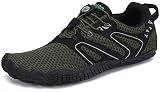 SAGUARO Damen Barfußschuhe Traillaufschuhe Schnell Trocknend Badeschuhe, 46 EU, St.1 Grün
