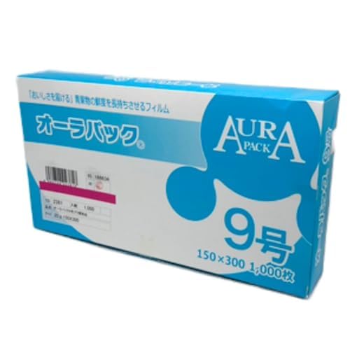 Amazon.co.jp: (9号)オーラパック20μ 150×300 1000枚（青果物の