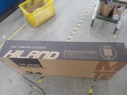 Foto von Hiland Kinder Fatrad Fettrad Kinderfahrrad Shimano 7-Gang, Doppelscheibenbremse, 20 Zoll, Kinder Mountainbike für Jungen Mädchen Blau