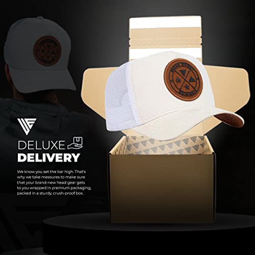 Image of Urban Effort Trucker Hat for Men - Mesh Back Baseball Cap, 5 Panel Snapback Hats for Men and Women