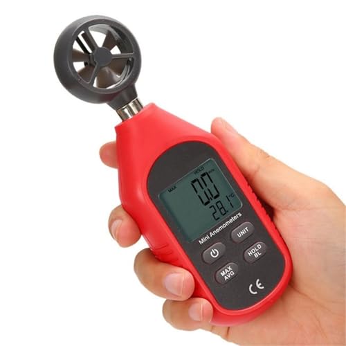 Anémomètre portable écran LCD pour contrôler les flux d'air - 5