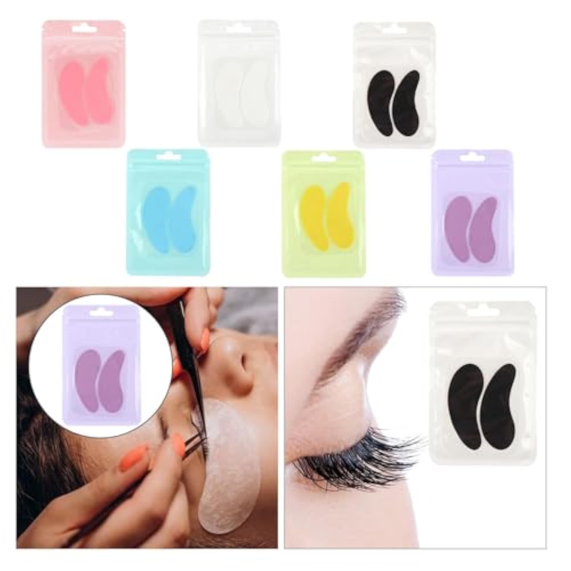 4xEyelash Extension Under Eye Pads for Lash Extension