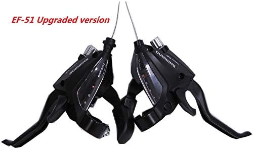 JKSPORTS Shimano ST-EF500 3 x 7 Speed Bike Shift/Brake Lever Set