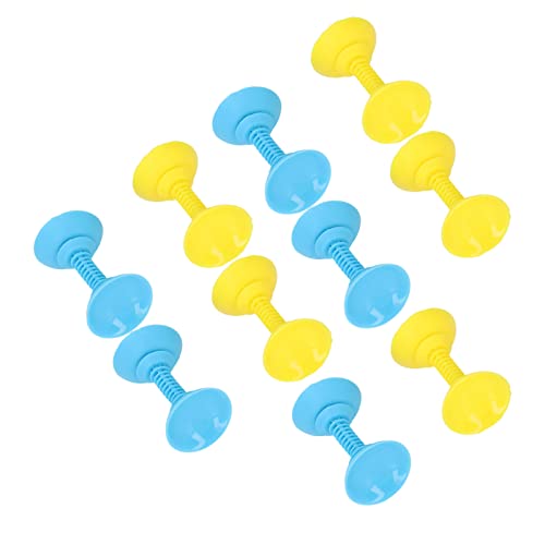 Support de porte pour lave-linge, support de porte pour lave-linge à chargement frontal empêchant les odeurs 10 pièces de montage universel en caoutchouc pour ventouse pour chevet