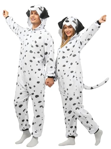 vavalad Adult Costume Onesie Pajamas Funny Cosplay Halloween Christmas Women Men