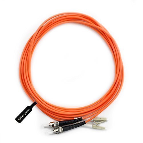 Amazon.com: Oieyee Multimode Duplex OM1 62.5/125 Fiber Optic Cable LC ...