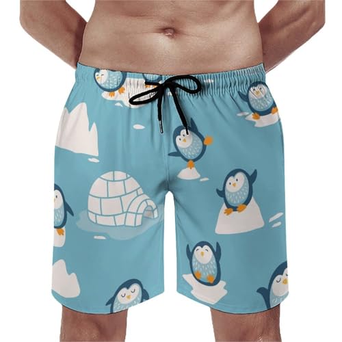 Short de bain pingouin séchage rapide contre humidité