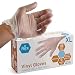 Medpride Vinyl Gloves| X-Large Box of 100| 4.3 mil Thick, Powder-Free, Non-Sterile, Heavy Duty Disposable Gloves| Professional Grade for Healthcare, Medical, Food Handling, and More