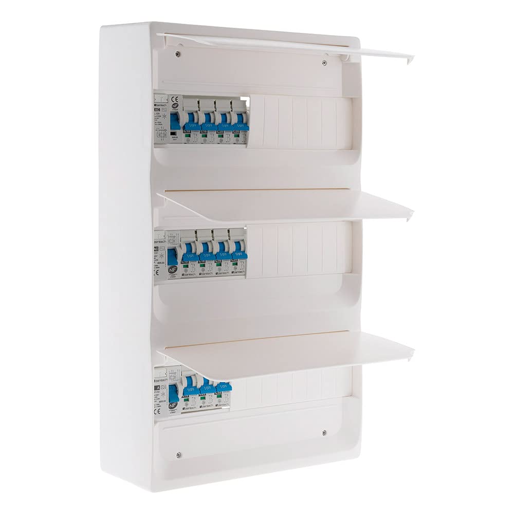 Zenitech - Coffret électrique équipé 39 modules - 11 disjoncteurs