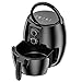 azorex Freidora de Aire 4.5L sin Aceite Control de Temperatura y Temporizador 1350W Caliente 80 a 200 °C (4.5L)