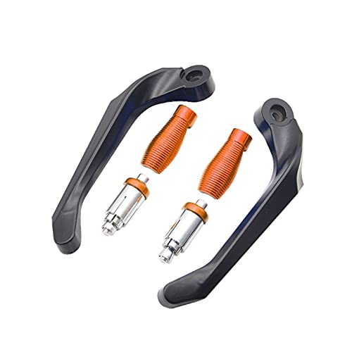 Universal 7/8" 22Mm Motorcycle Hand Guard Brake Clutch Lever Guard Handlebar Protectors For Motorcycle, Ditrt Bike, Scooters, Electric Cars, Mountain Bikes(Orange) #TOP6