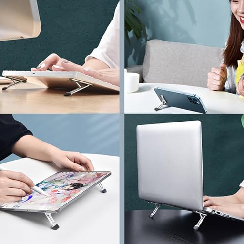Soporte Plegable para Laptop Ajustable y Portátil miniatura 5