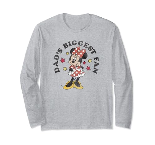 Minnie Mouse T-shirt manches longues cadeau Fête des Pères unique
