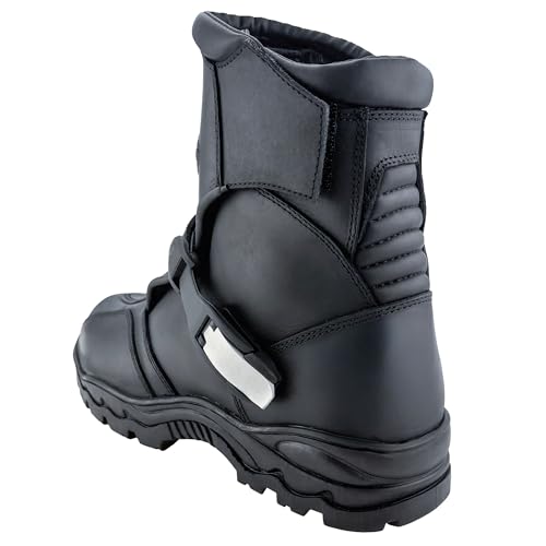 Bottes moto mi-hauteur VPR X35 imperméables avec semelle crantée grip - 4
