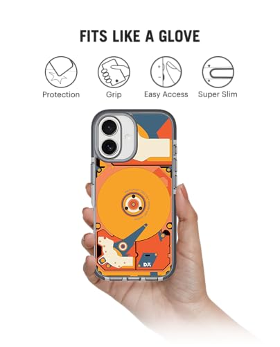 Image of DailyObjects Case for iPhone 17 Compatible with Mag-Safe Wireless Charging, Stride 2.0 ScanDisk Slim Shockproof Back Cover with Inner Magnetic Ring