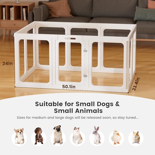 Save on a Transparent Acrylic Pet Playpen with Code TXVZQZ64 - Image 2