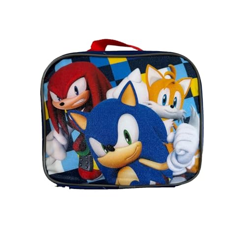 ACCESSORY INNOVATIONS Sonic the Hedgehog Backpack and Lunch Bag Set – 2 Piece School Set for Kids – Durable Backpack with Insulated Detachable Lunch Box – Sonic Character Design for Boys & Girls4