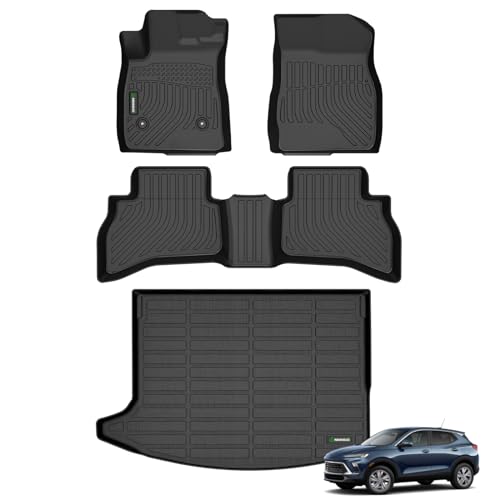 ANBINGO® Floor Mats & Cargo Liner for Buick Encore GX AWD, 2020-2026 Preferred/Select/Essence, 2024-2026 Sport Touring/Avenir, (Cargo Tray in Upper Deck Position)