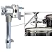 TUOREN Tom Drum Mount Clamp Tom Drum Holder Single Mount Adjustable Tom Arm Clamp for Cymbals Stand Remote Hi-Hat Mount Drum Set Mounting Clamp Percussion Hardware Parts
