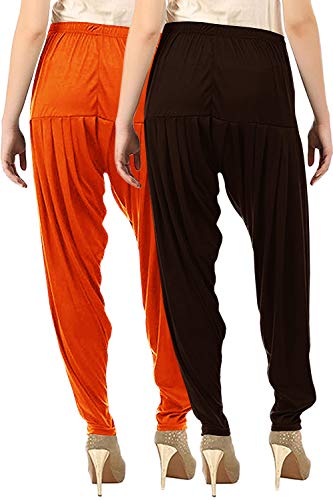 Image of Buy That Trendz Patiala Salwar for Women Viscose Patiala Pant Combo