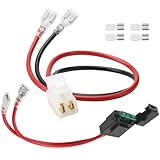 Contenu : 1 kit complet de faisceau de câblage de batterie, 1 adaptateur de borne F2 vers F1 et 1 tube thermorétractable de faisceau de câbles. Couvert par une garantie de 1 an et un service client fiable