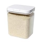 シービージャパン 米びつ 密閉 5kg 冷蔵保存OK 広口形状 防湿/防臭/防カビ/防虫 KOMEKOME ワンタッチ開閉 密閉米びつ5kg用 atomico