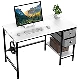 【Fácil de montar】: Instalación sin complicaciones y que ahorra tiempo para un escritorio de computadora; se necesitan pasos sencillos para una instalación completa. Se proporciona un manual de instrucciones detallado.