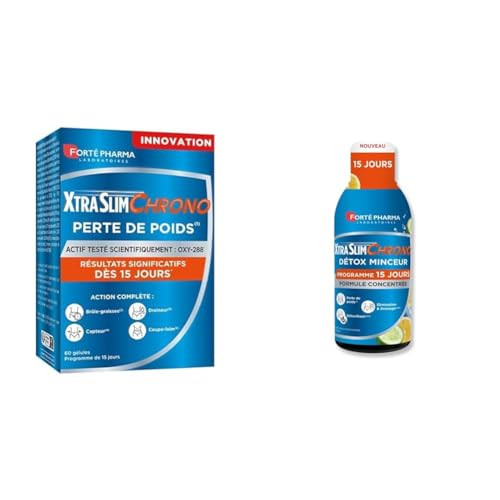 XtraSlim Chrono Forté Pharma solution minceur pour retrouver un ventre plat et raffermir le corps