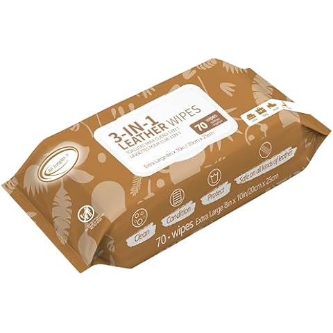 Air Jungles Leather Cleaner Wipes Cover