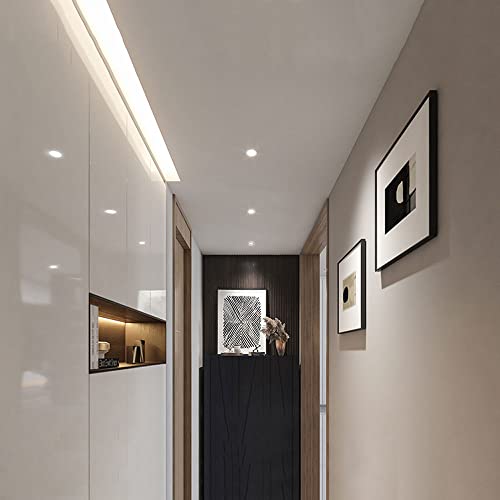 Focos LED empotrables interiores y focos de acento direccionales para pasillo o dormitorio 3