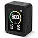 Produktbild CO2 Meter Detektor Gas Konzentration Inhalt Intelligente Luft Tester Air Qualität Analyzer mit Temperatur Feuchte Display schwarz