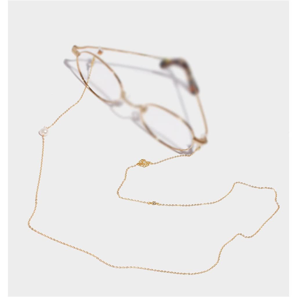 Chaîne de lunettes rose pour ne plus perdre vos lunettes de vue