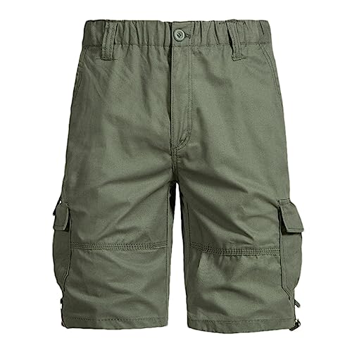 Shorts de plage casual camo hommes en coton pour les vacances d'été