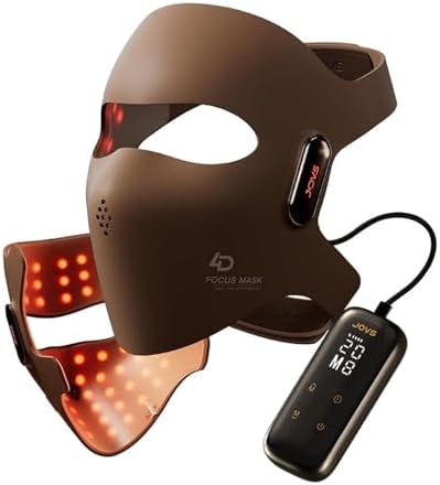 JOVS 4D Laser Light Therapy Mask, Red Light Therapy Mask for Face...