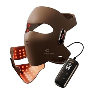 JOVS 4D Laser Light Therapy Mask, Red Light Therapy Mask for Face with FPT Technology, 4 Long Light Waves for Deep Anti-Aging and Wrinkle Reduction, 6× More Powerful than LED Laser Tech