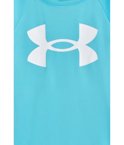 Image of Under Armour Boys' Tech Hybrid Printed Fill Short-Sleeve T-Shirt