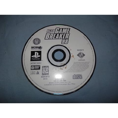 Sony PlayStation 1 NCAA Gamebreaker '98 Cover