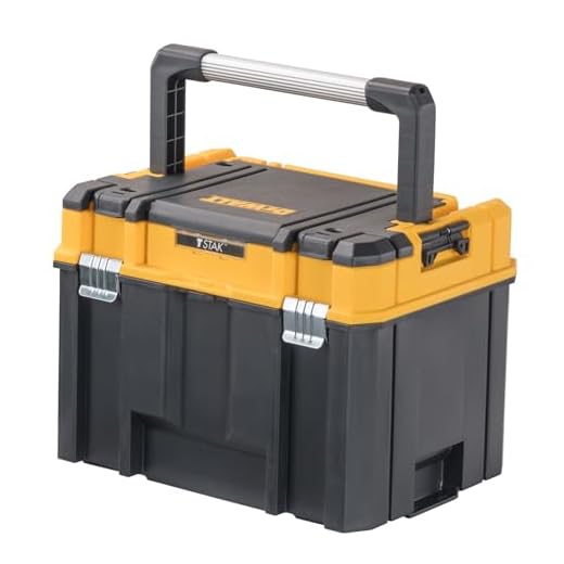 DEWALT TSTAK Tool Box, Deep, Long Handle (DWST17814)